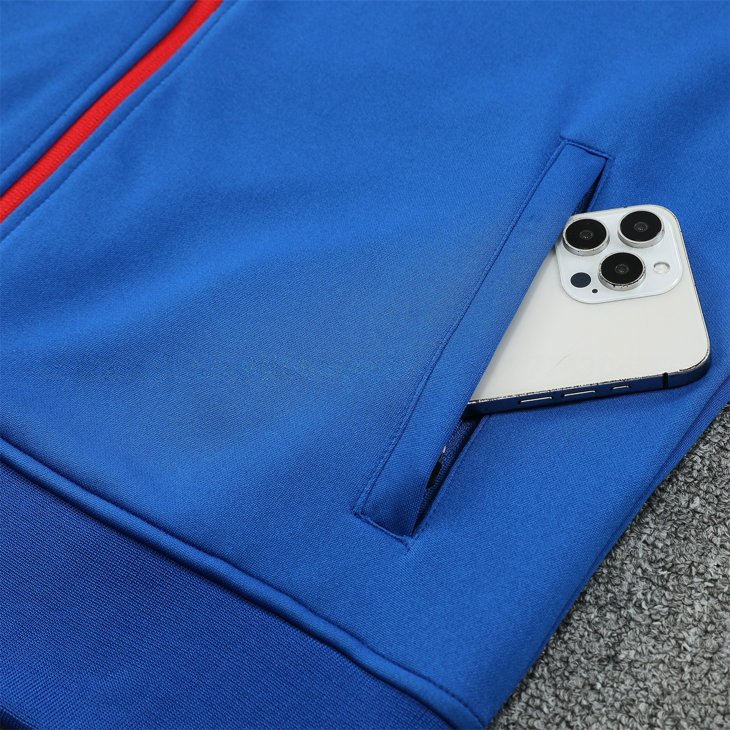 Paris Saint-Germain PSG 25-26 Jacket Training Tracksuit - Blue Jackets & Blue Pants - Unitedfutballjersey