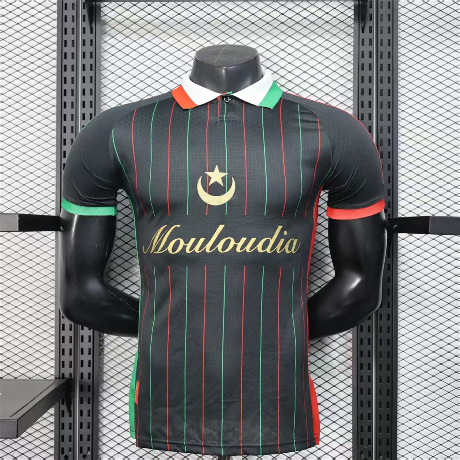 Club Deportivo Palestino Palestine 25-26 Black Special Jersey - Player Version - Unitedfutballjersey