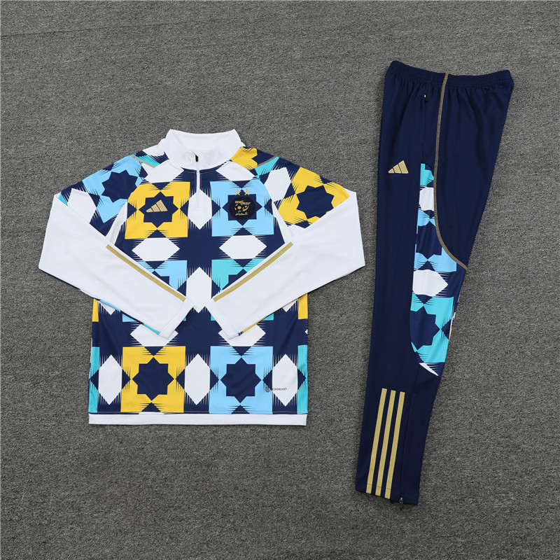 Algeria 23-24 Kids Long Sleeve Training Set Camouflage - Unitedfutballjersey