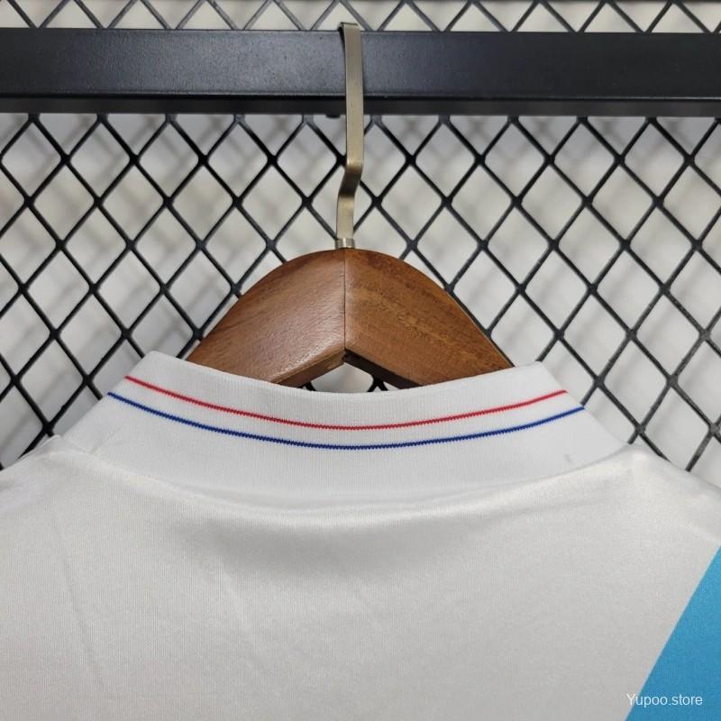 Retro Marseille 1992-93 European Home Jersey - Unitedfutballjersey