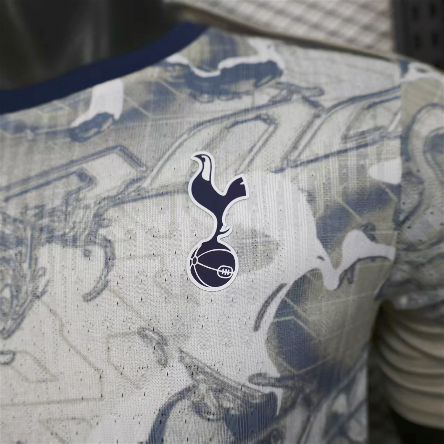 Tottenham Hotspur 25-26 Grey Pre-Match Training Jersey - Player Version - Unitedfutballjersey