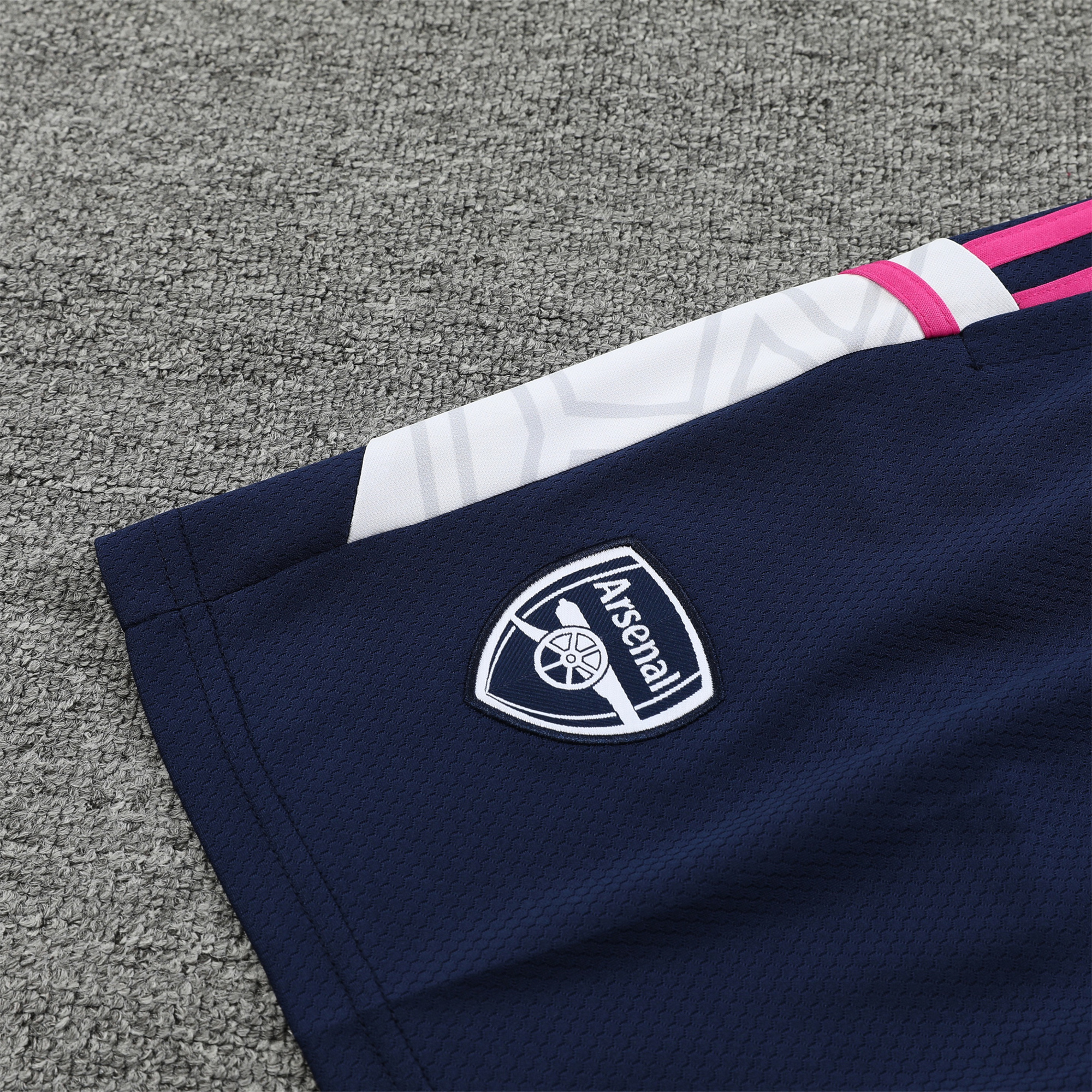 Arsenal 23-24 Player Vest Training Set White Pink - Unitedfutballjersey