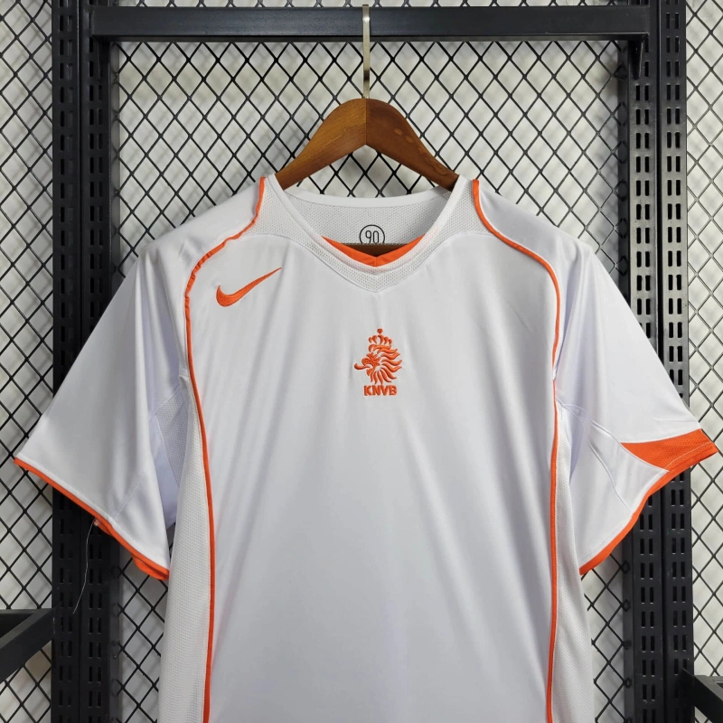 Retro Netherlands 2004 Away Jersey - Unitedfutballjersey