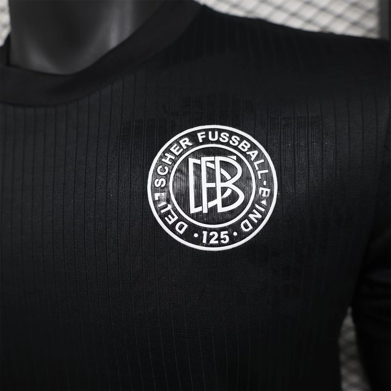Germany 2025 Black 125-Year Anniversary Commemorative Edition Jersey - Player Version - Unitedfutballjersey