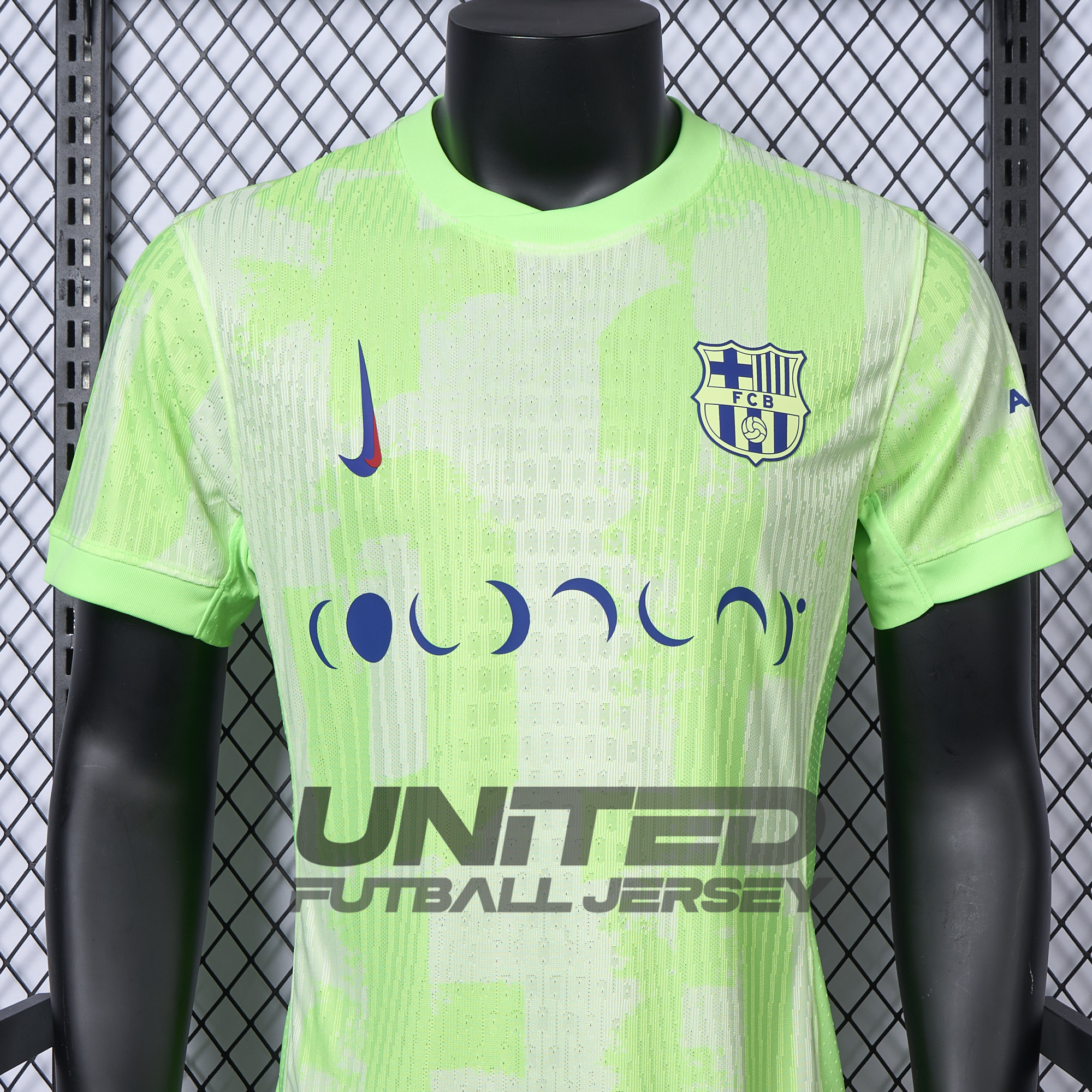 B.A.R.S.A X Coldplay 24-25 Third Co-Branded Jersey - Player Version - Unitedfutballjersey