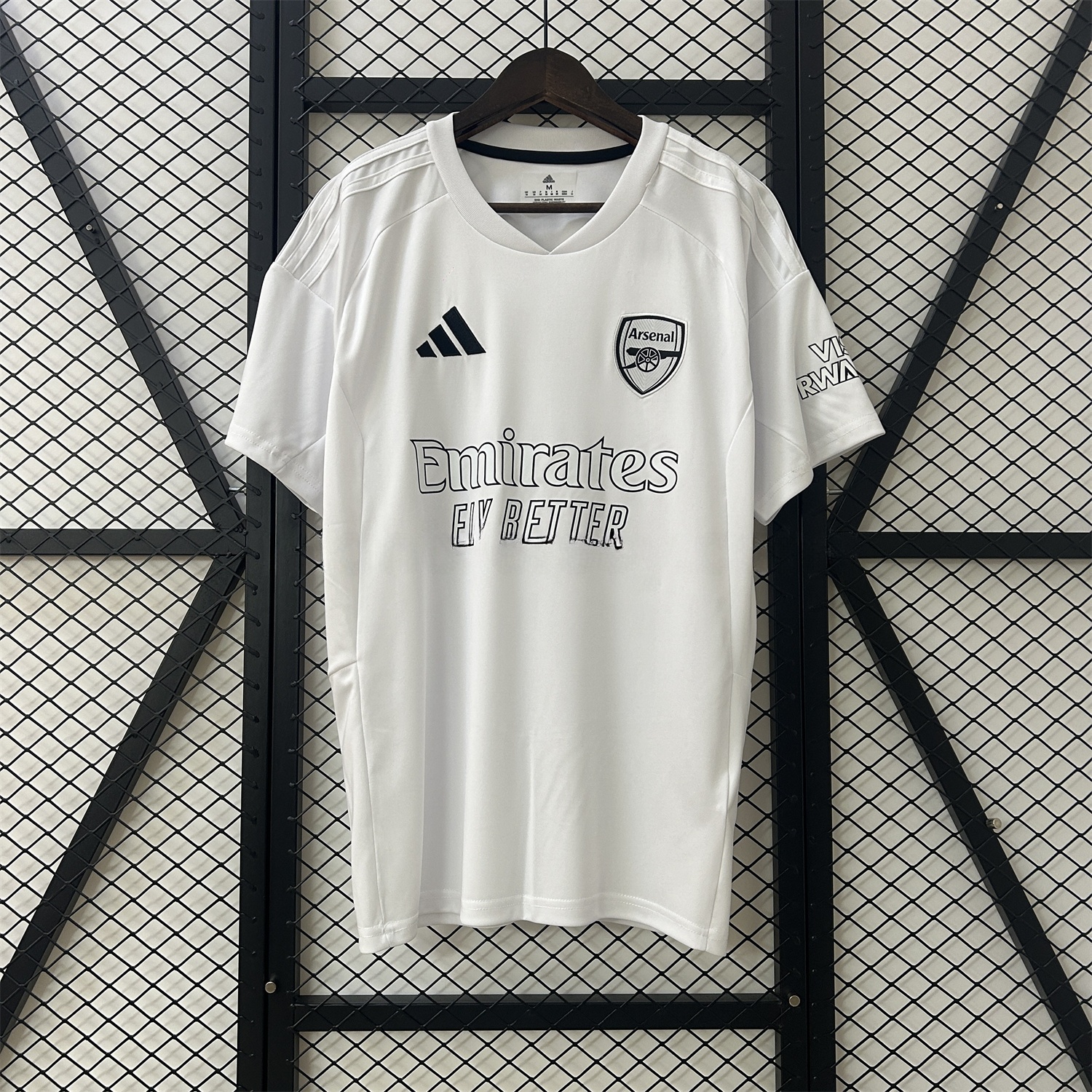 Arsenal 24-25 No More Red White Special Edition Jersey - Fans Version - Unitedfutballjersey