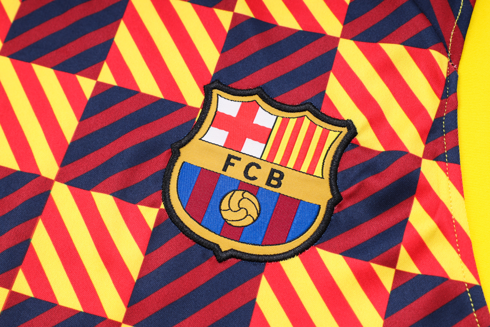 23-24 B.A.R.S.A Yellow Player Vest Training Set - Unitedfutballjersey