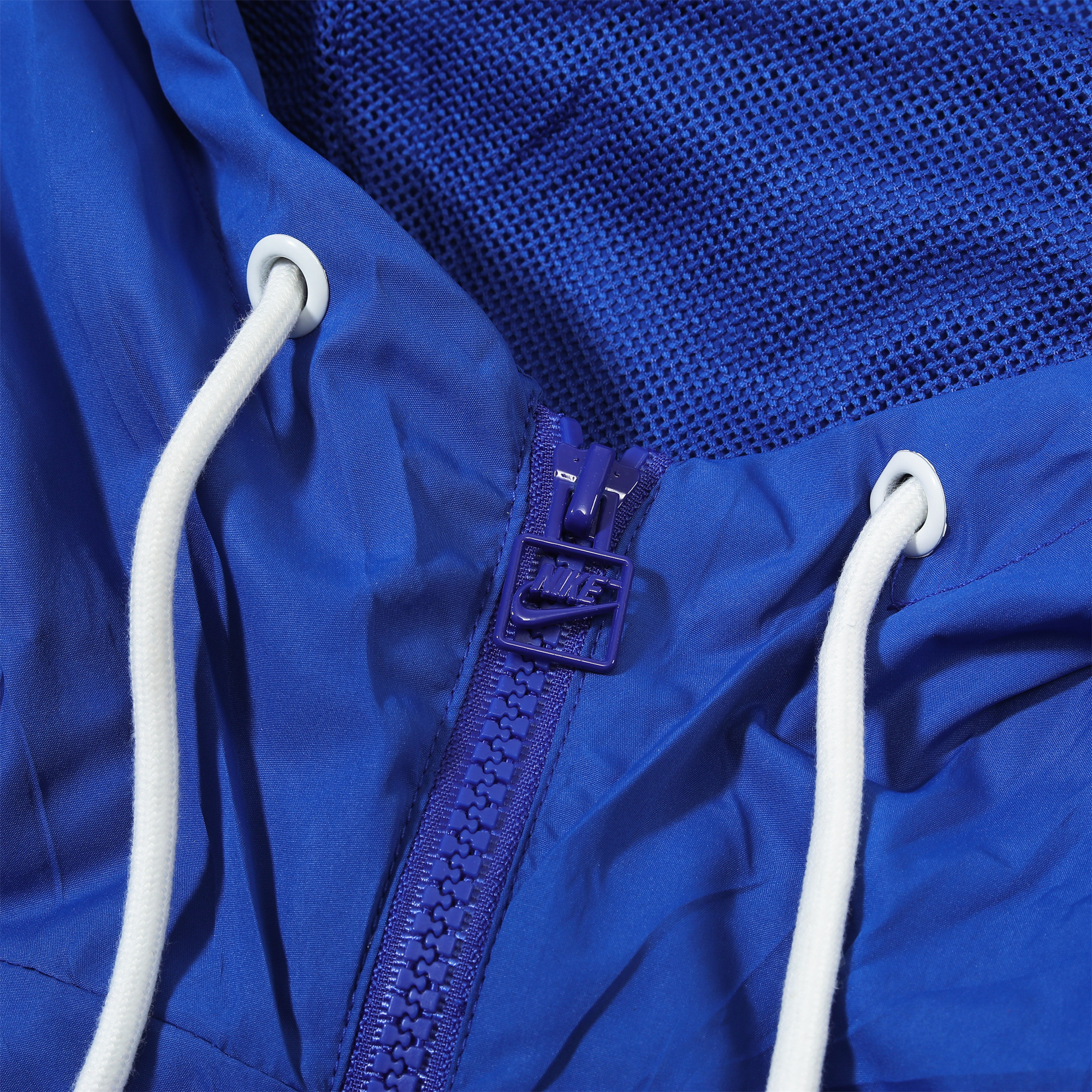 Brazil 2024 National Team Anthem Blue Hooded Windbreaker - Player Version - Unitedfutballjersey