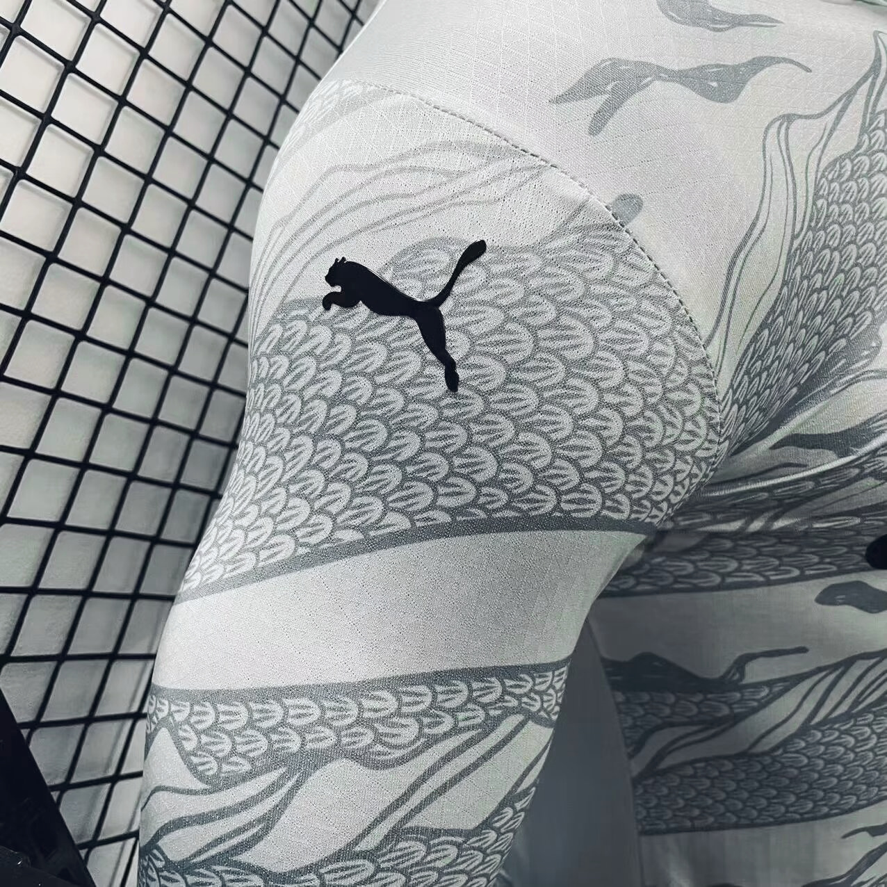 Manchester City 2024 Chinese New Year Pre-match Long Sleeve Jersey - Player Version - Unitedfutballjersey