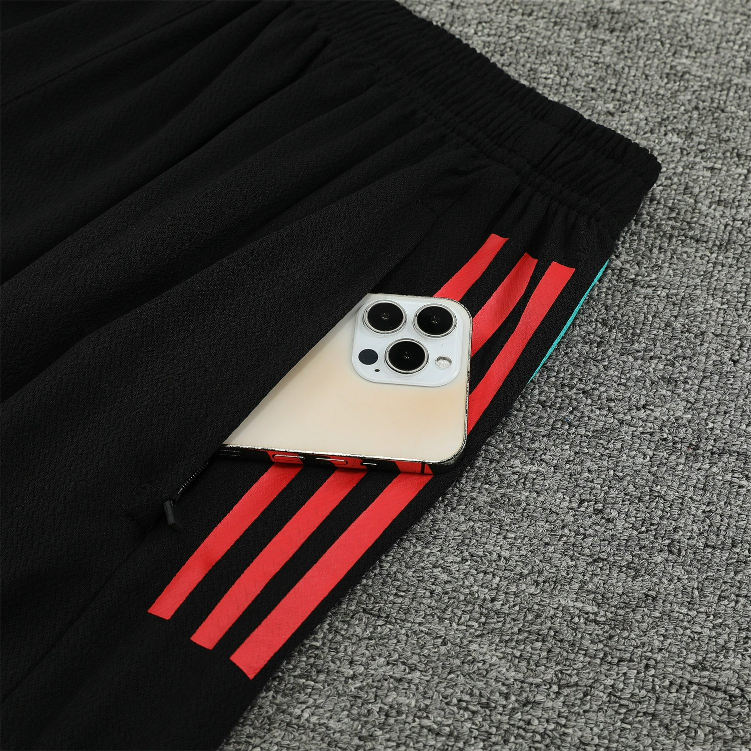 Manchester United 23-24 Black Player Vest Training Set - Unitedfutballjersey