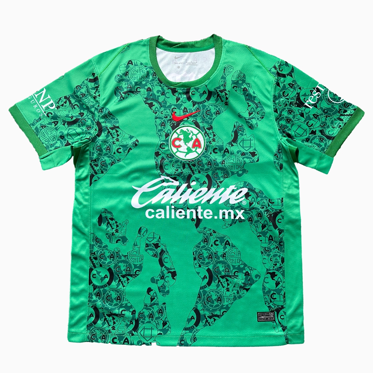 Club América 24-25 Green Goalkeeper Jersey - Fans Version - Unitedfutballjersey