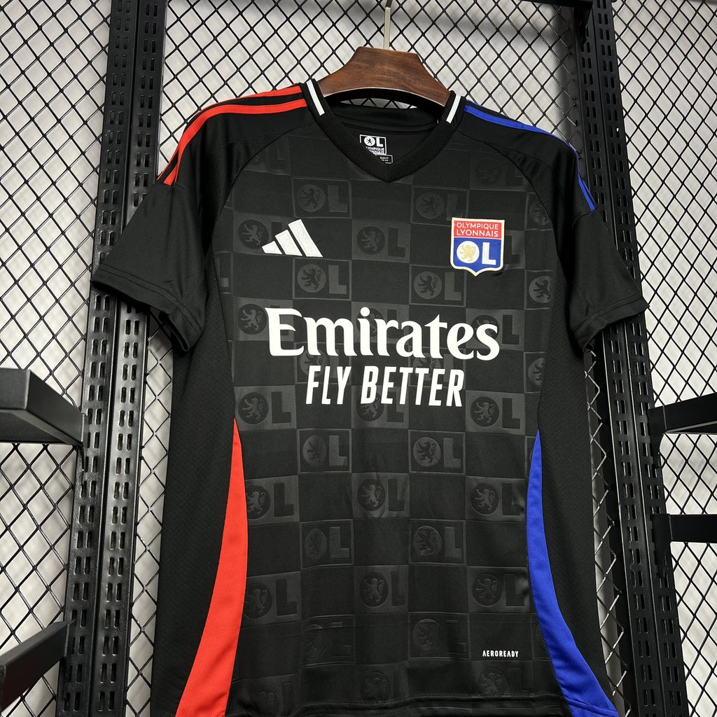 Olympique Lyonnais Lyon 24-25 Away Jersey - Fans Version - Unitedfutballjersey