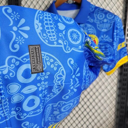 América 23-24 Blue Special Editon Polo Shirt - Fans Version - Unitedfutballjersey