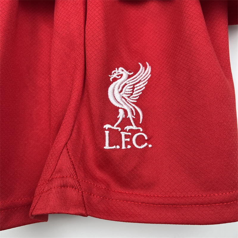Liverpool 23/24 Home Kids Kit - Unitedfutballjersey