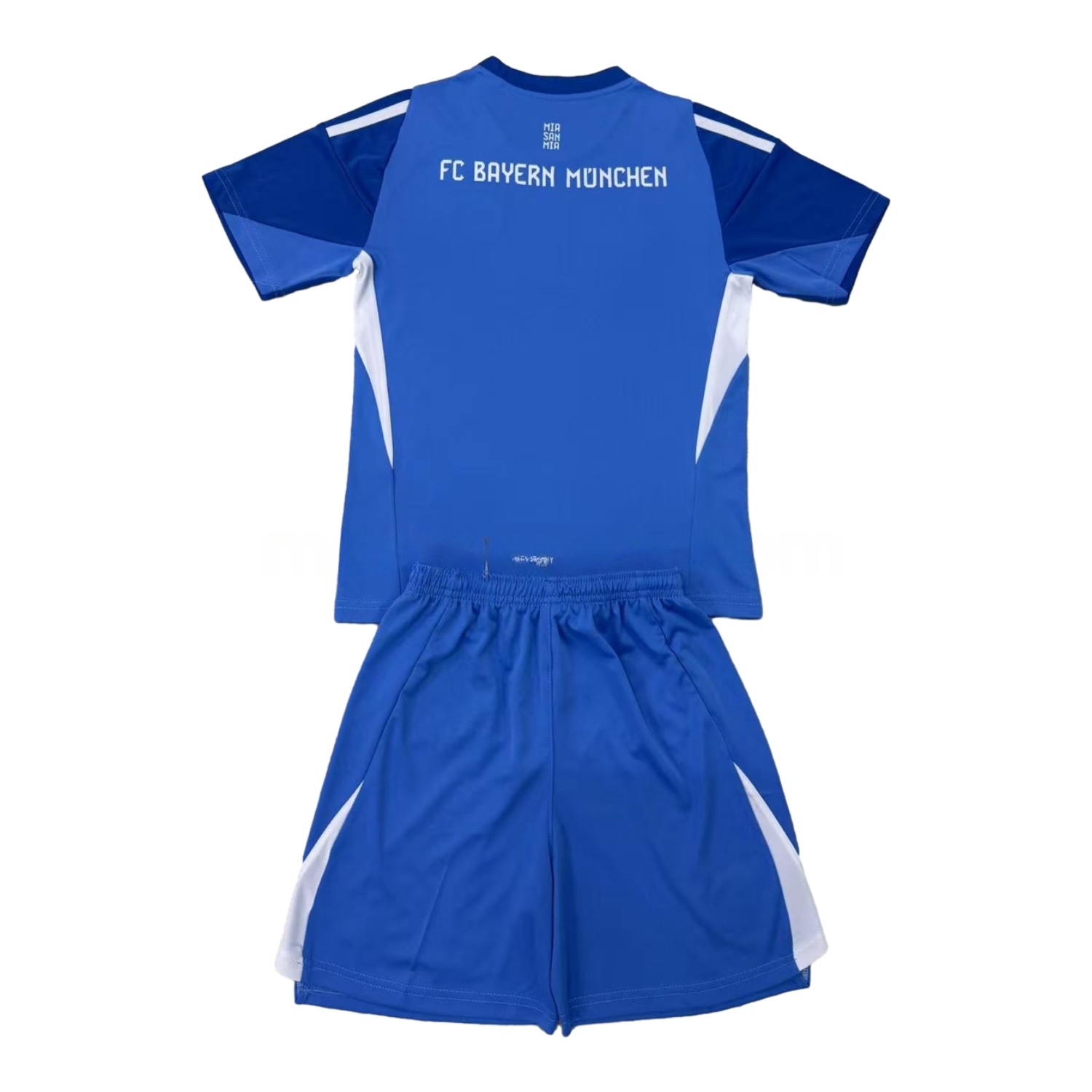 Bayern Munich 25-26 Blue Goalkeeper Kids Kit - Unitedfutballjersey