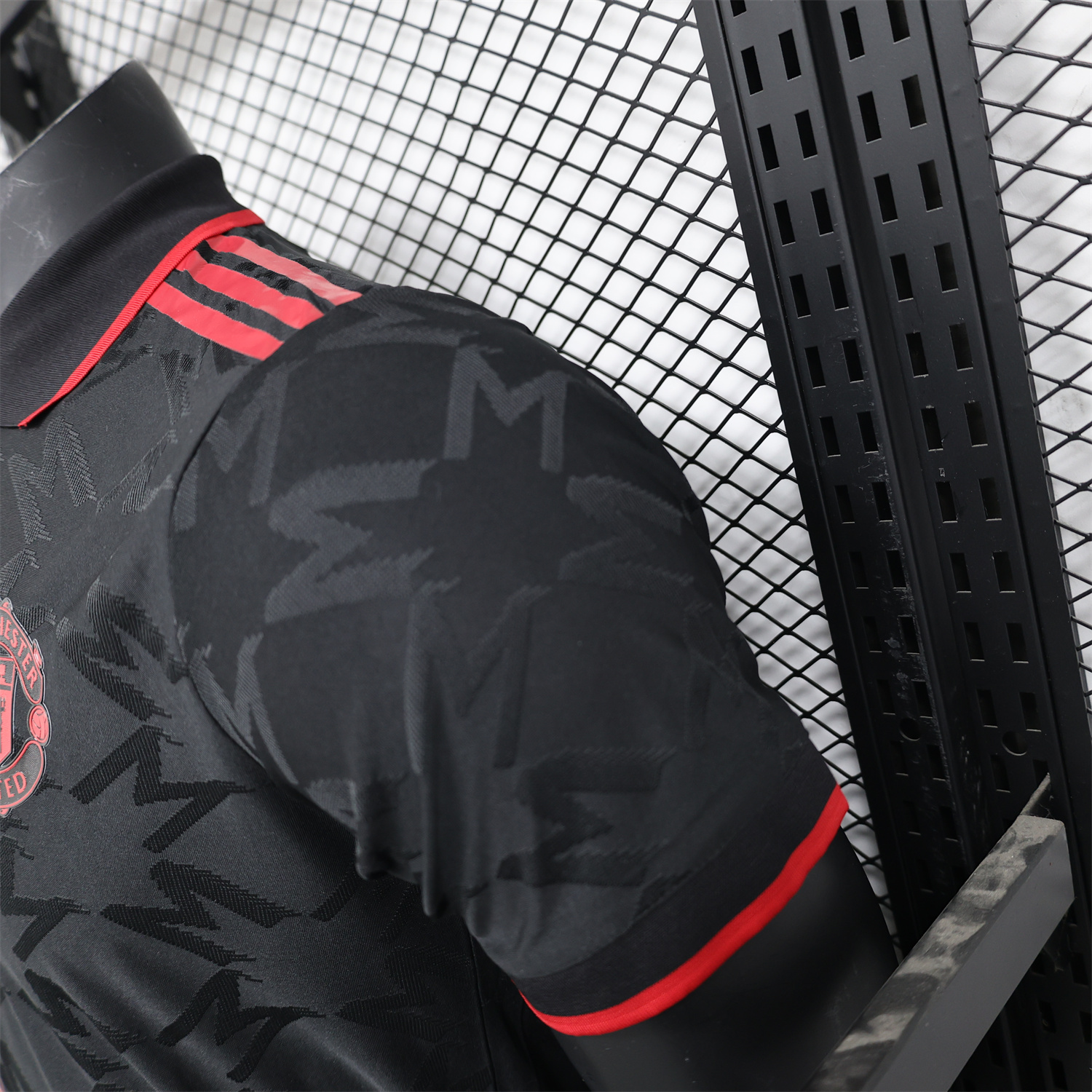 Manchester United 24-25 Black POLO Jersey - Player Version - Unitedfutballjersey