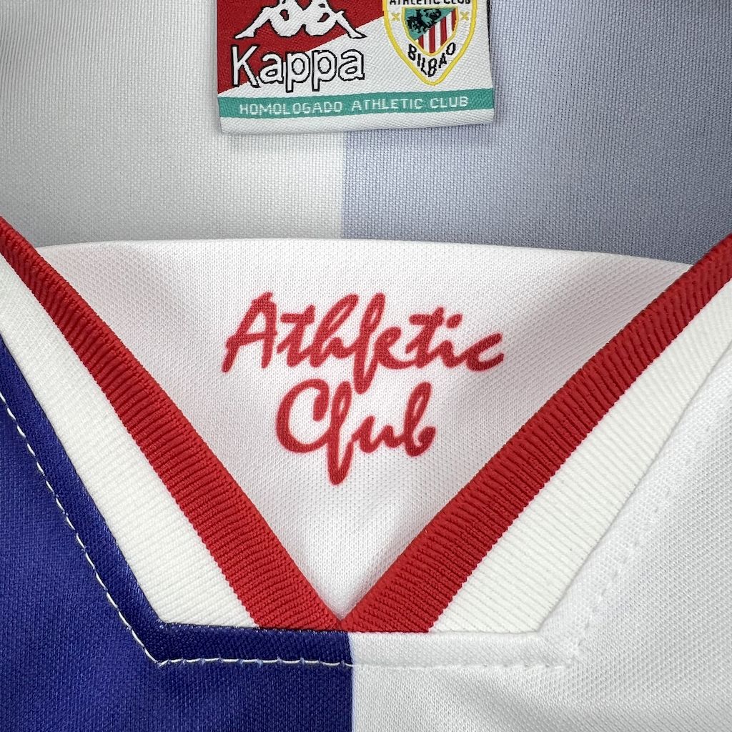 Retro Athletic Bilbao 1997-98 Away Unsponsored Jersey - Unitedfutballjersey