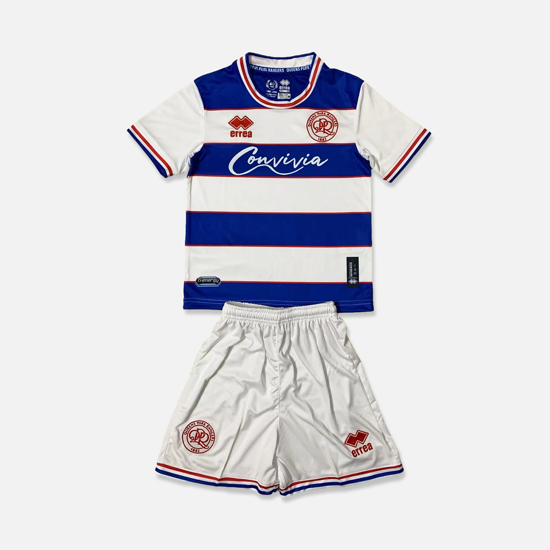 Queens Park Rangers 23-24 Home Stadium Kids Kit - Unitedfutballjersey