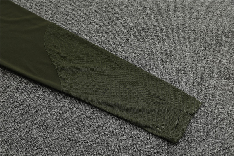 B.A.R.S.A 23-24 Kids Long Sleeve Training Set Olive Drab - Unitedfutballjersey