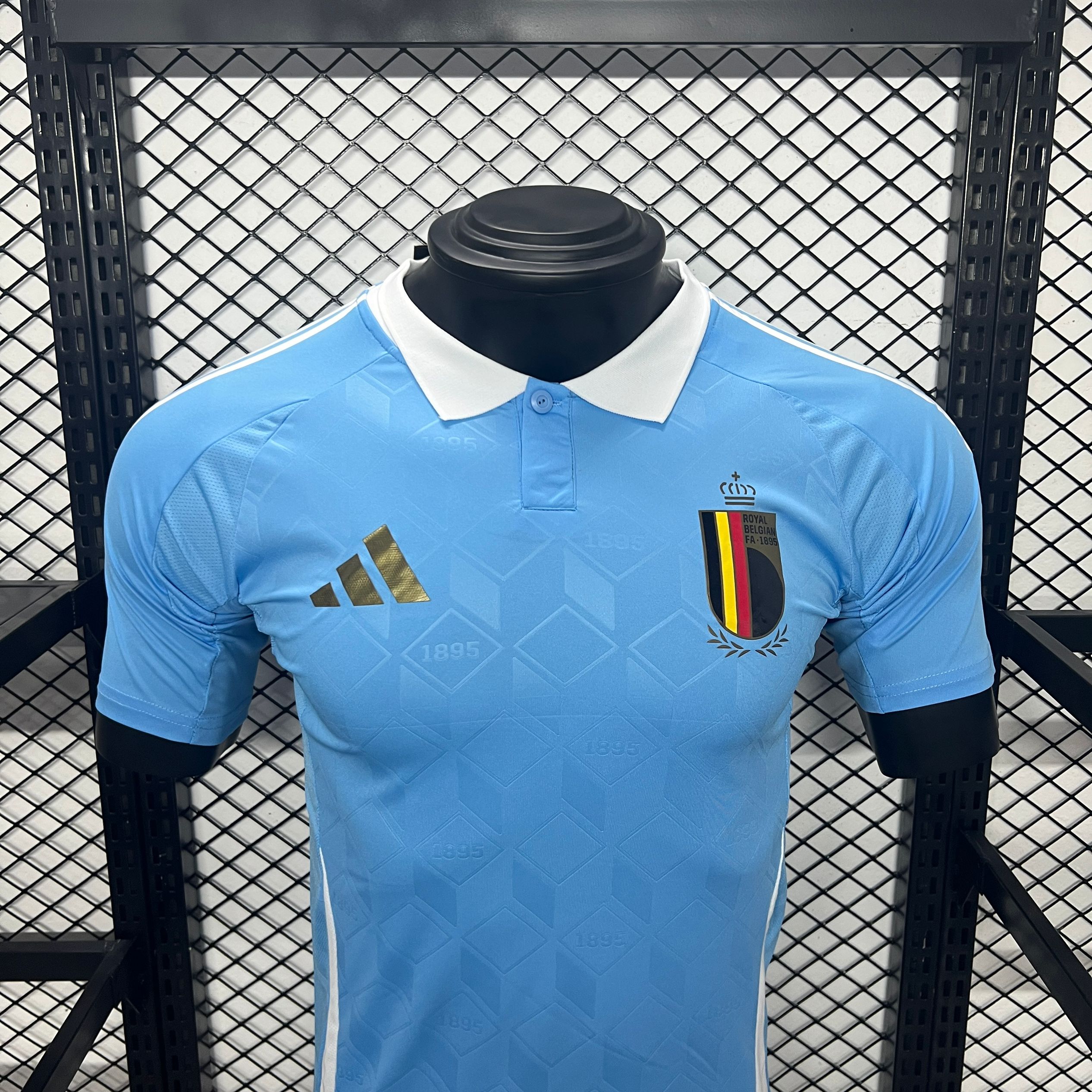 Belgium 2024 Away Stadium Jersey - Player Version - Unitedfutballjersey
