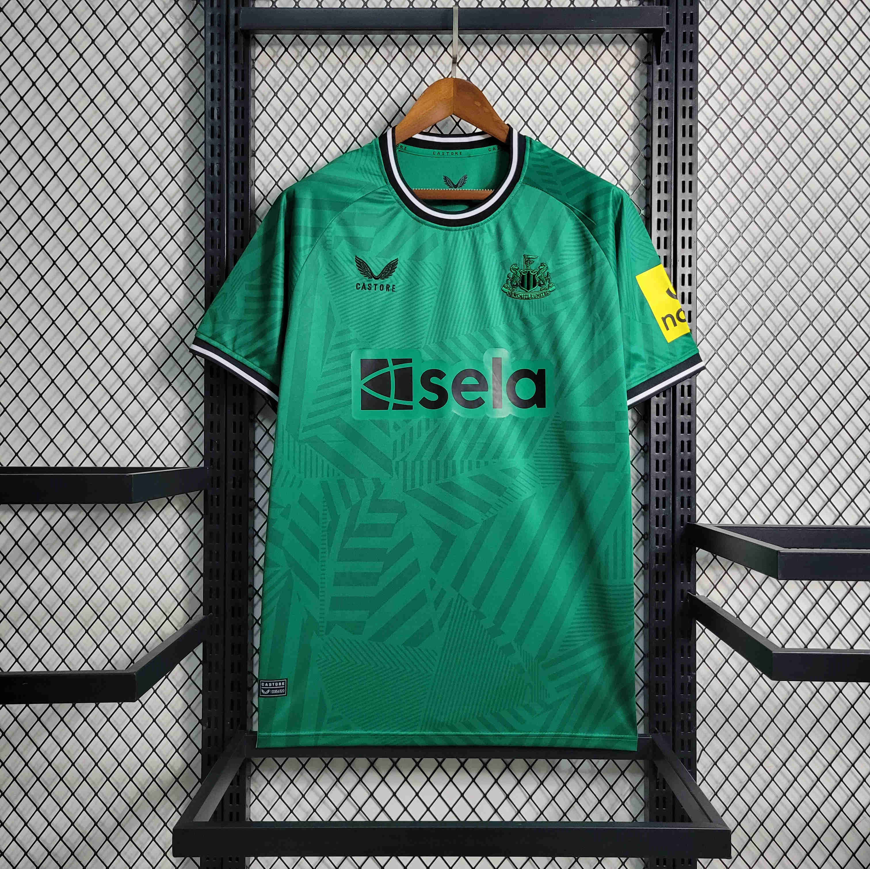 Newcastle United 23-24 Away Green Jersey - Fans Version - Unitedfutballjersey