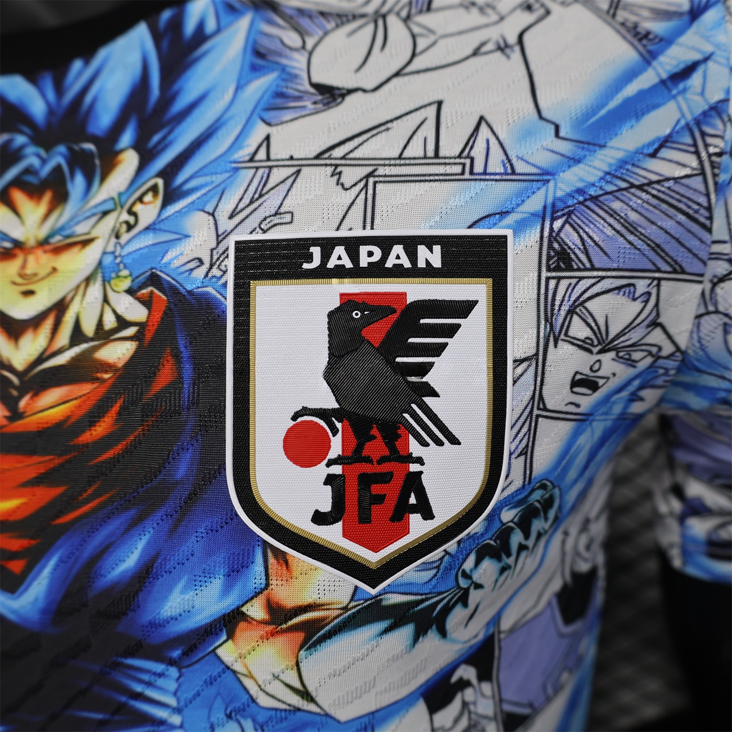 Japan 25-26 Blue Super Saiyan God Special Edition Jersey - Player Version - Unitedfutballjersey
