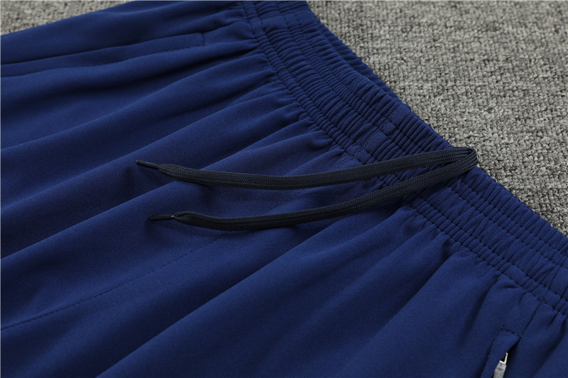 Atletico Madrid 23-24 Kids Long Sleeve Training Set Royal Blue - Unitedfutballjersey