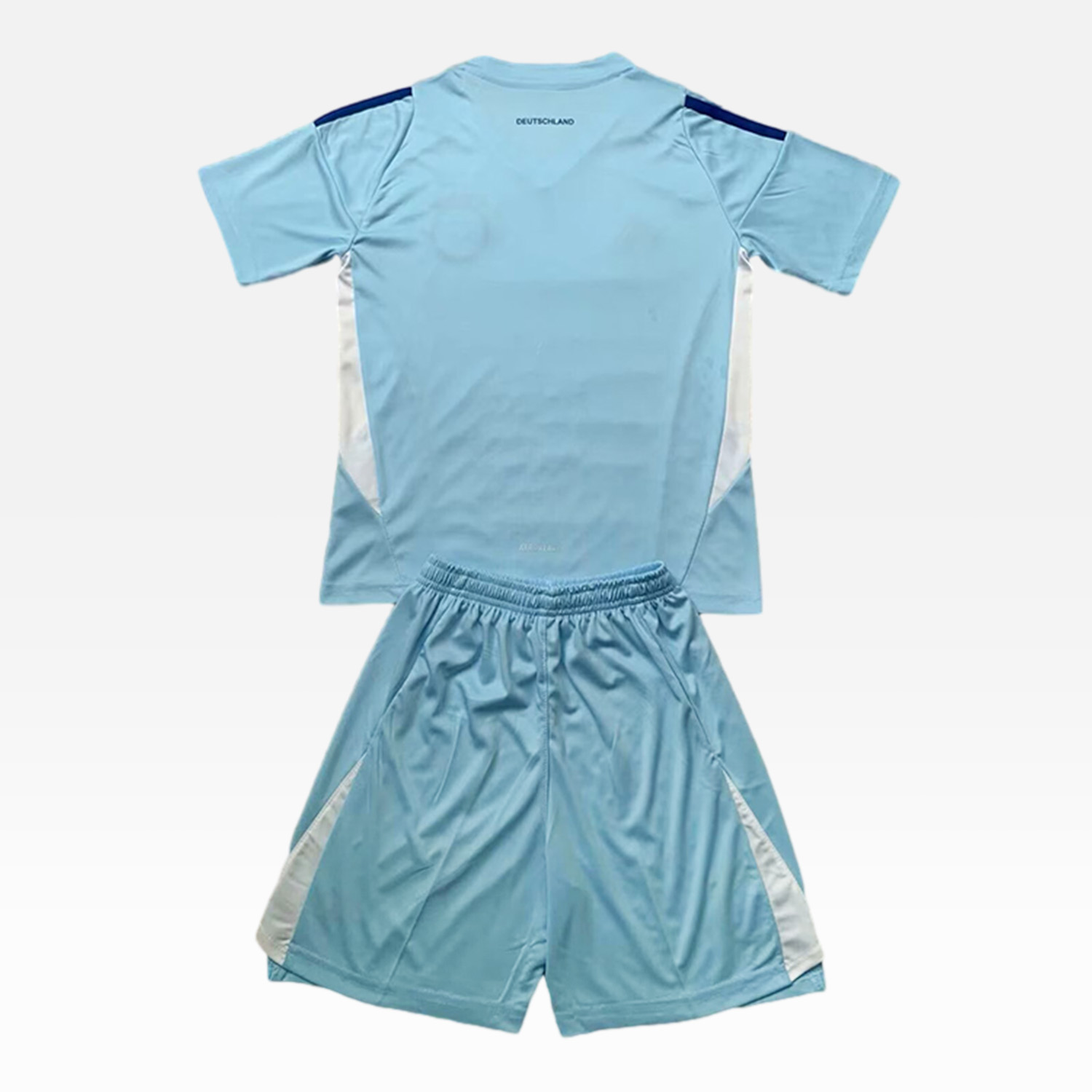 Germany 2024 Lake Blue Goalkeeper Kids Kit - Unitedfutballjersey