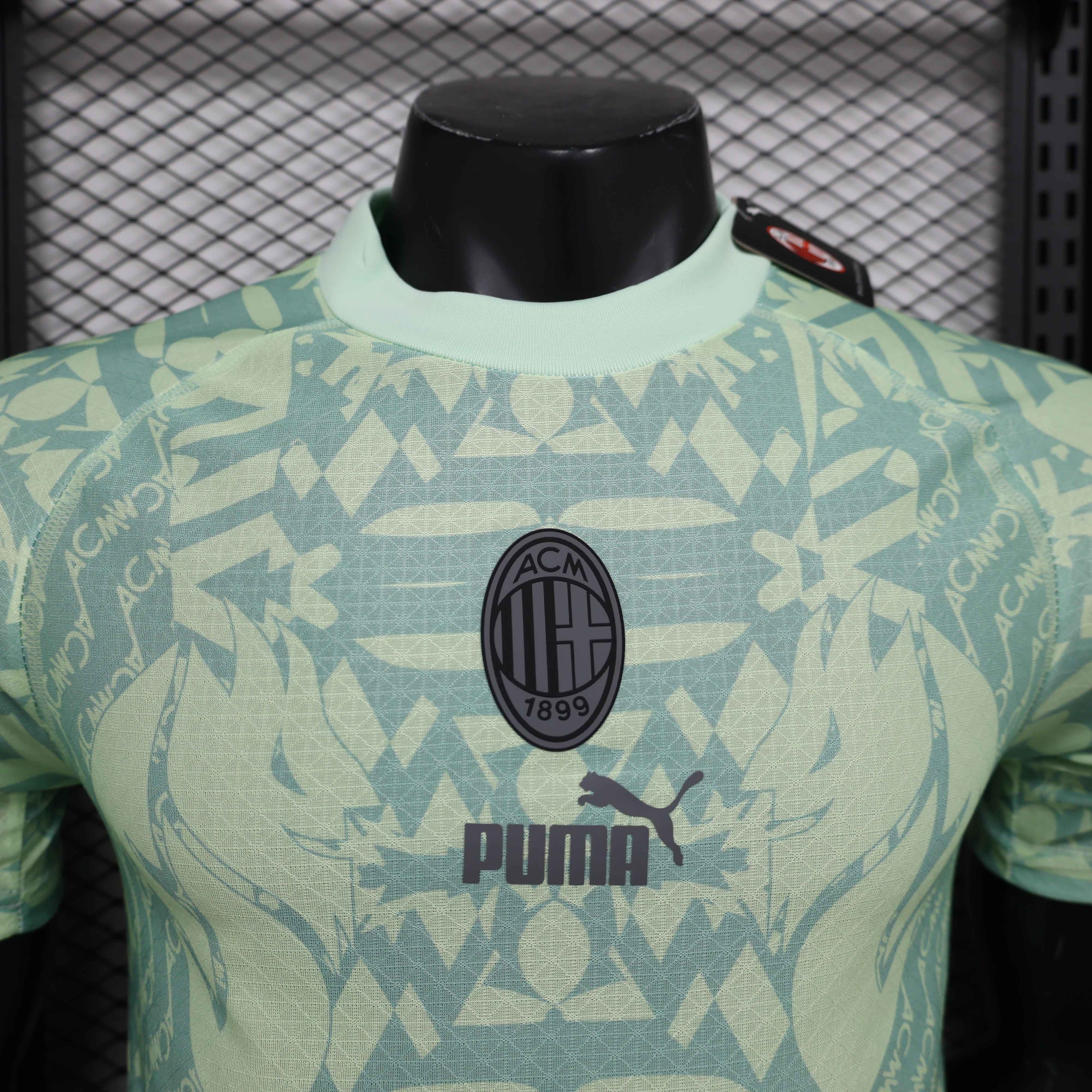 AC Milan 24-25 ftblSTATEMENT Retro Jersey - Player Version - Unitedfutballjersey