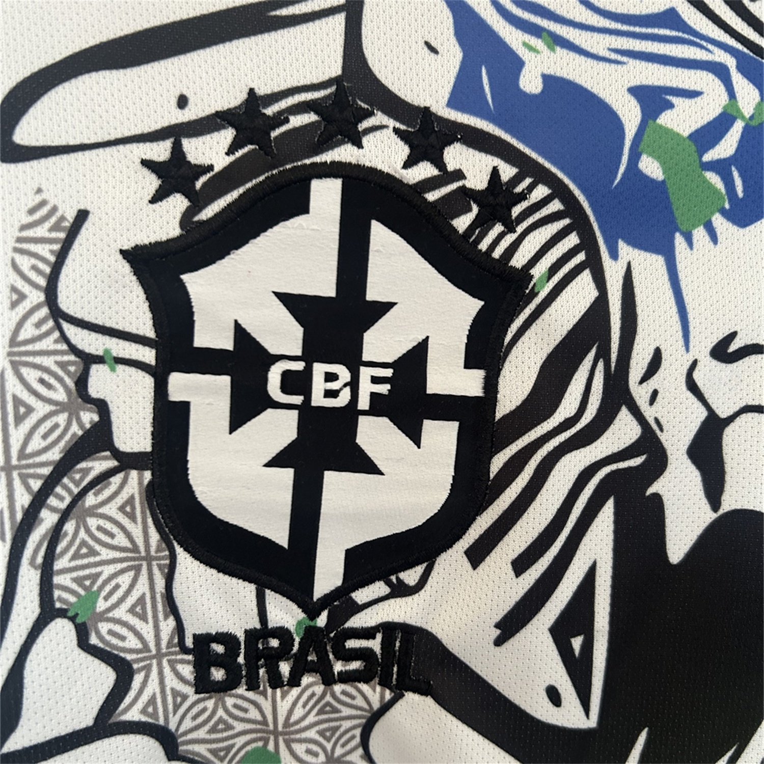 Brazil 2025 Blue Macaw Special Jersey - Fans Version - Unitedfutballjersey