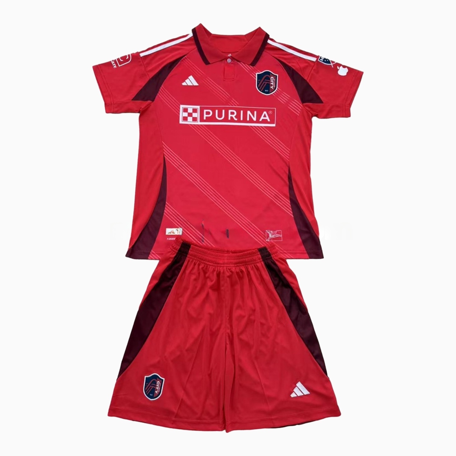 St. Louis City 25-26 Home Kids Kit - Unitedfutballjersey