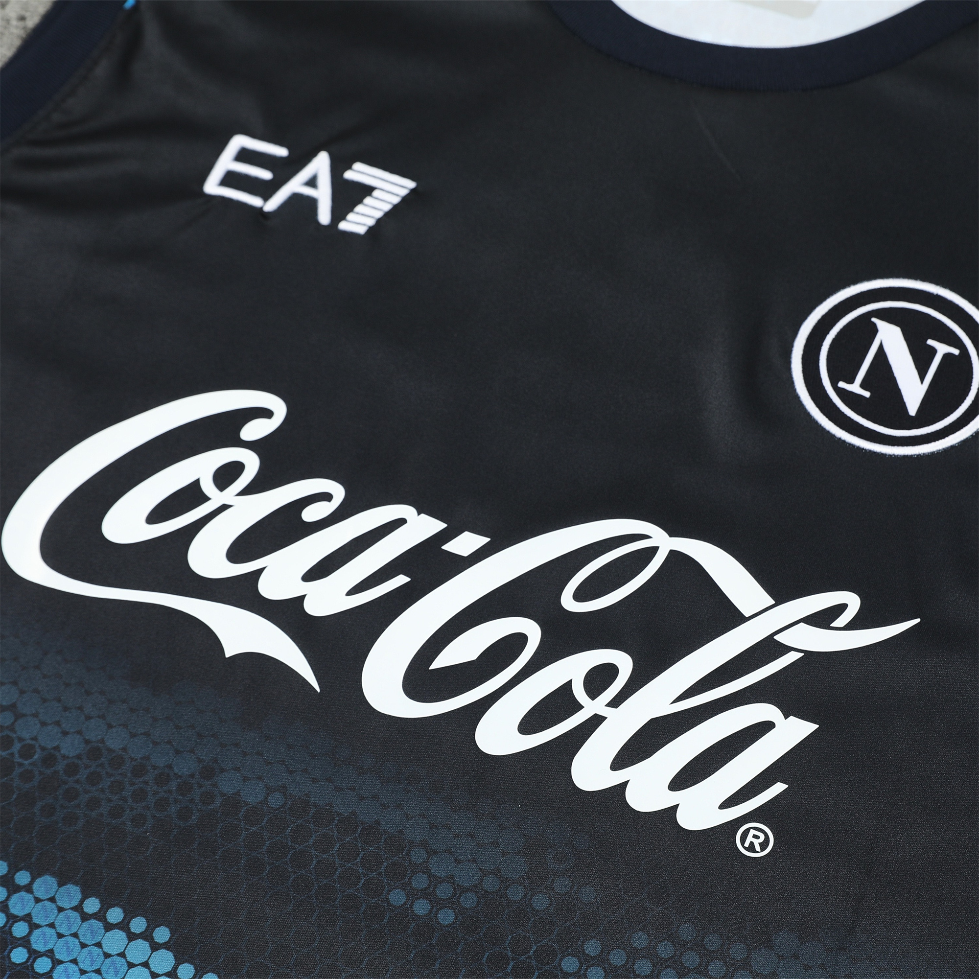 Napoli 24-25 Vest Training Set - Blue Vest & Shorts - Unitedfutballjersey