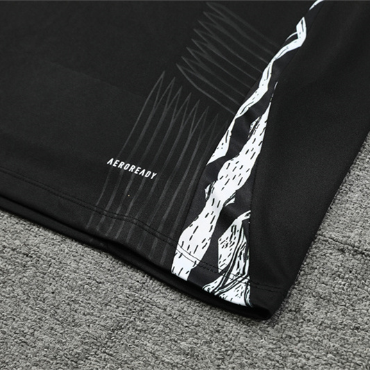 Arsenal 24-25 Long Sleeve Training Set - Player Version - Black - Unitedfutballjersey