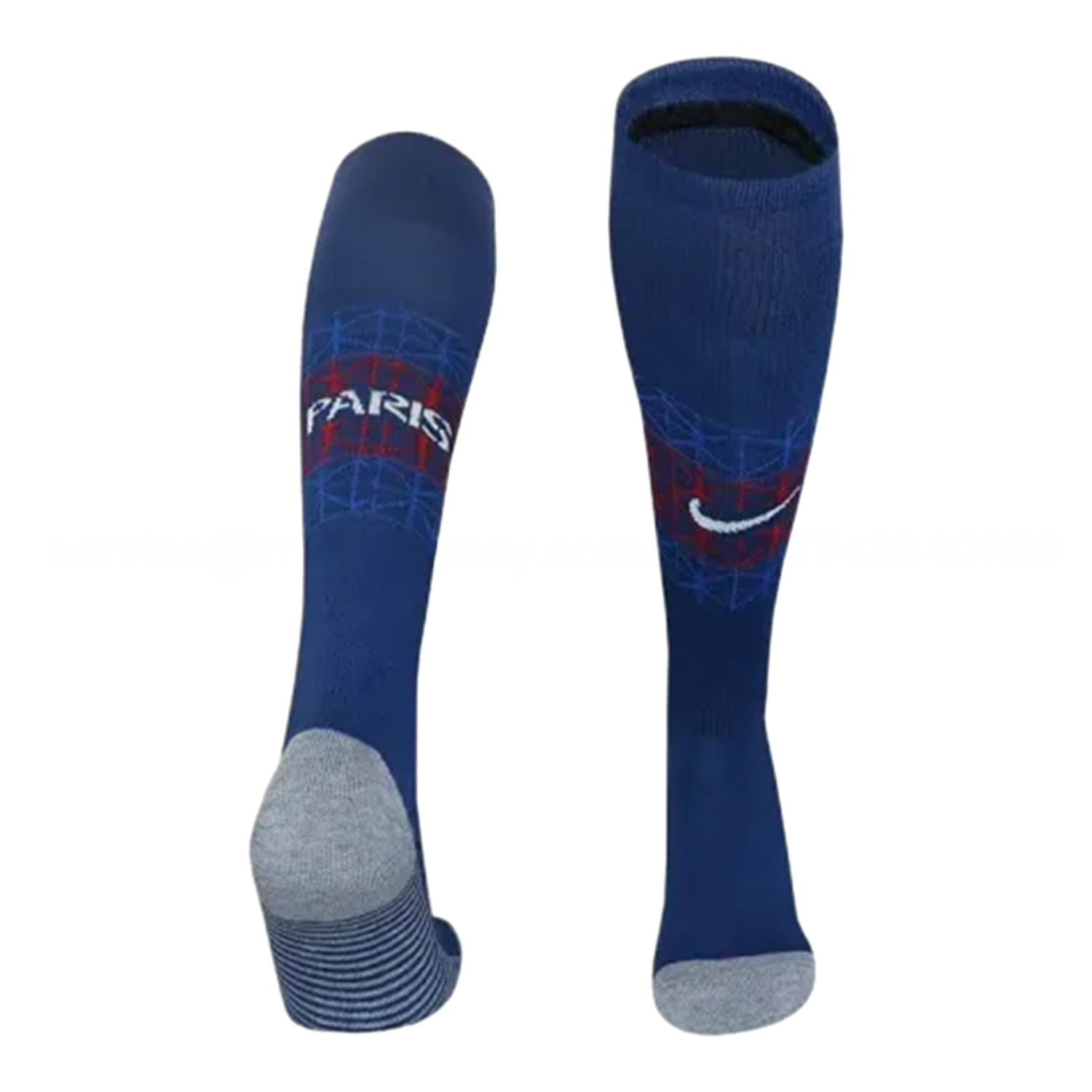 Paris Saint-Germain PSG 25-26 Home Socks - Blue - Unitedfutballjersey