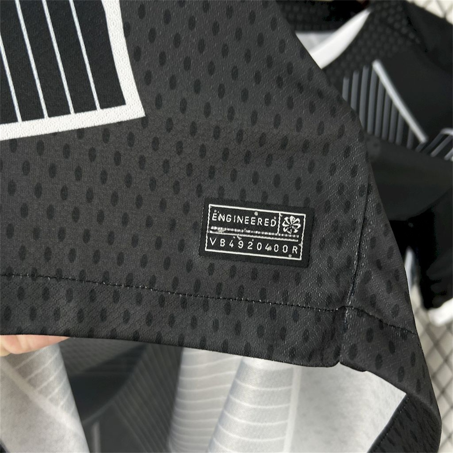 B.A.R.S.A 25-26 T90 White Lines Black Jersey - Fans Version - Unitedfutballjersey