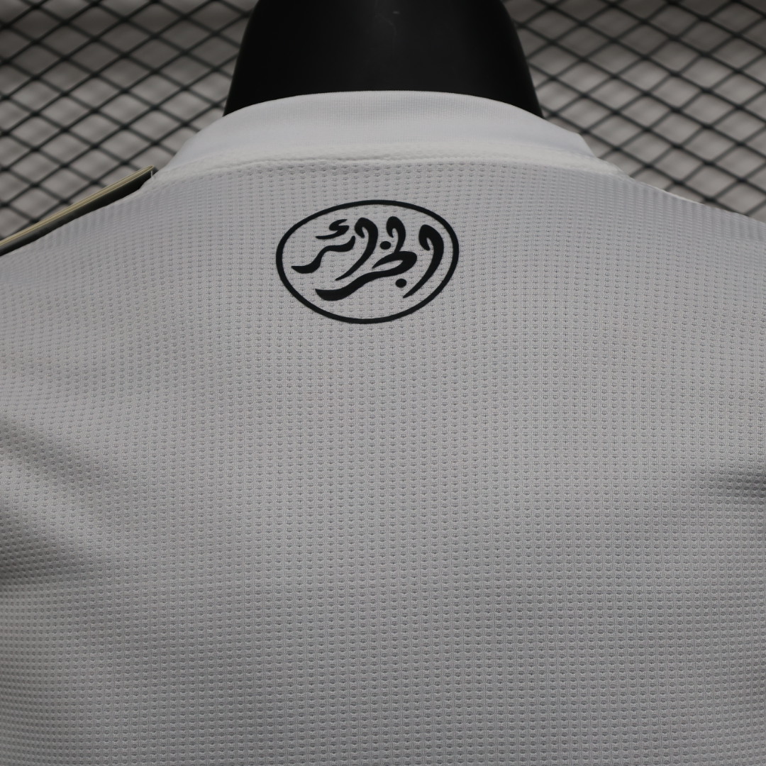 Algeria 23-24 White Jersey - Player Version - Unitedfutballjersey