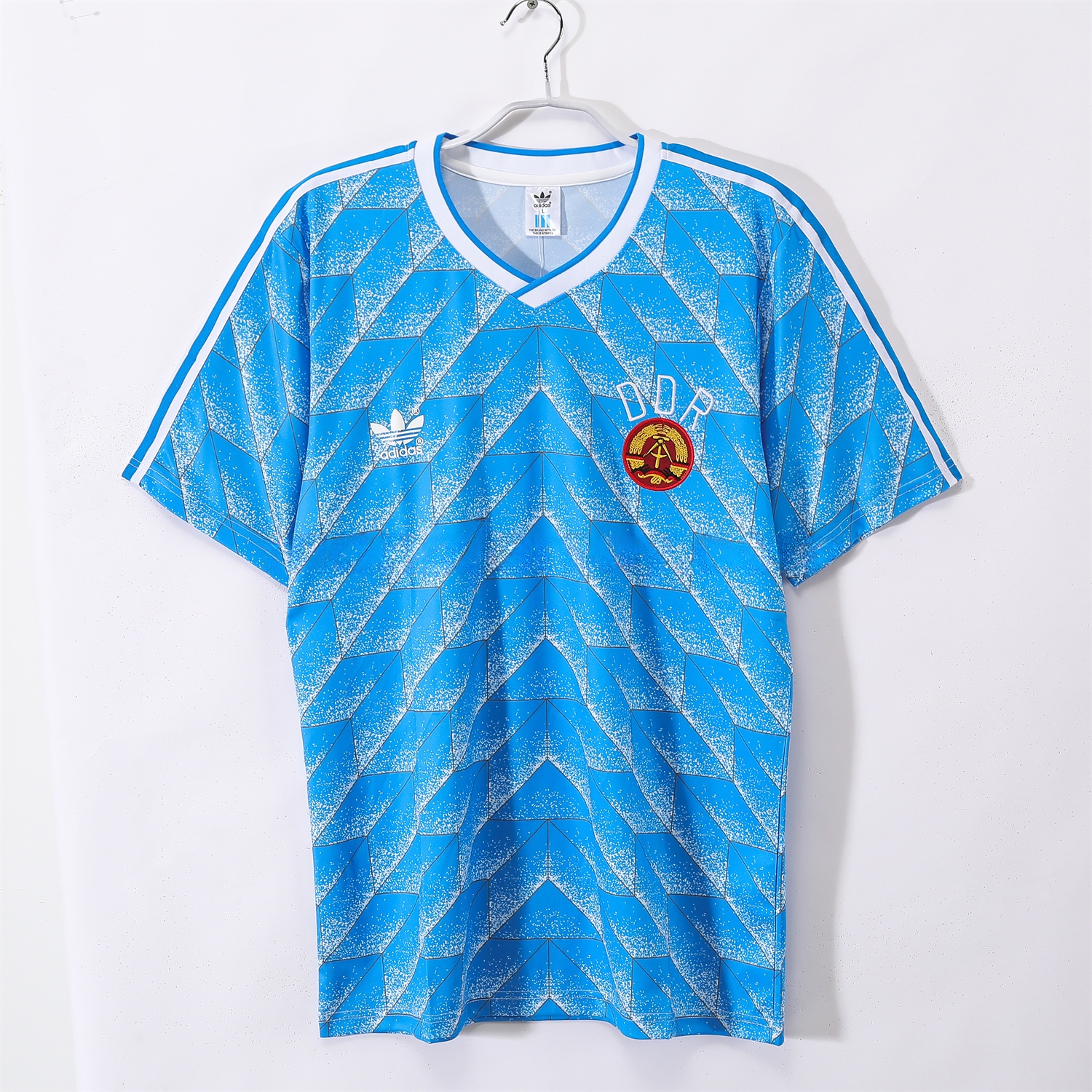 Retro East Germany 1988 Away Jersey - Unitedfutballjersey