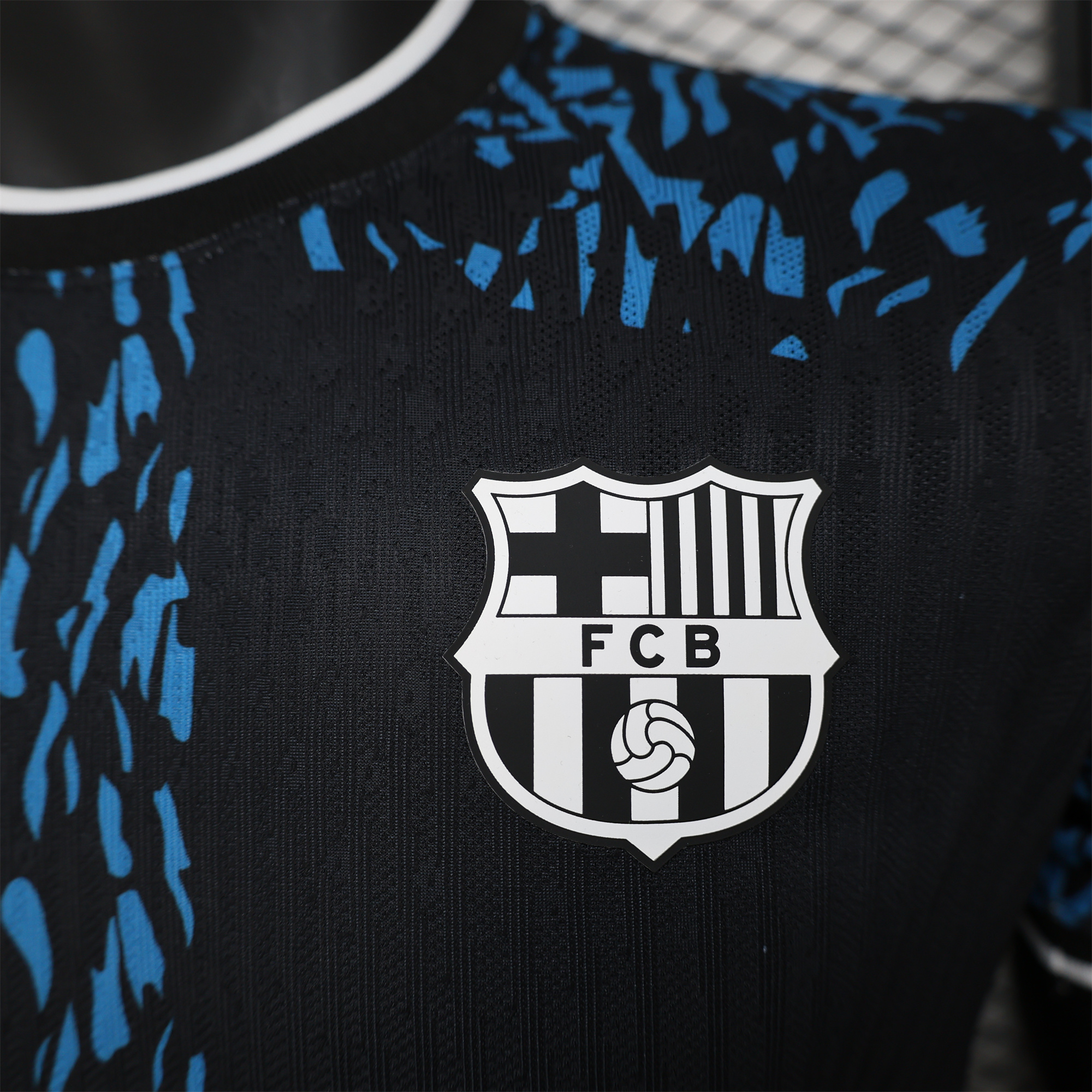 Barcelona 24-25 Balck and Blue Lion Special Edition Jersey - Player Version - Unitedfutballjersey