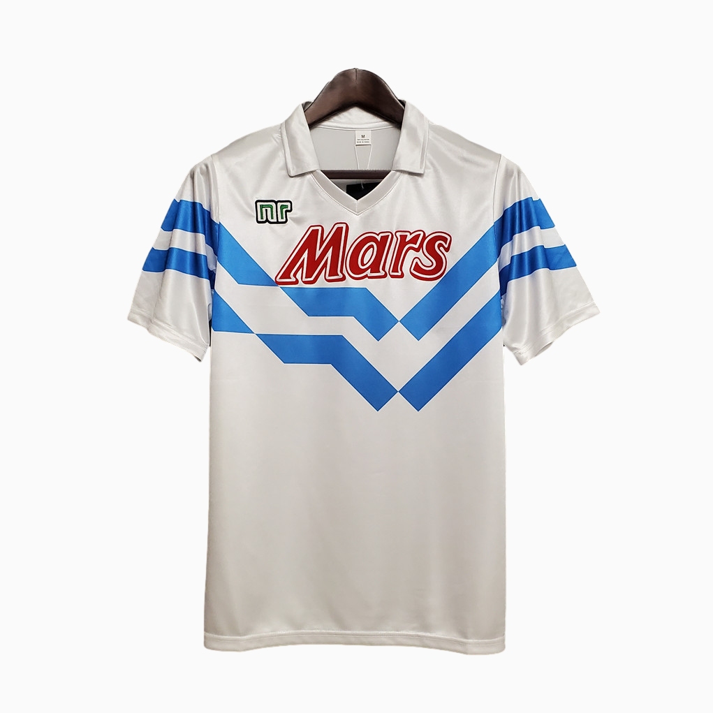 Retro Napoli 1988-89 Away Stadium Jersey - Unitedfutballjersey