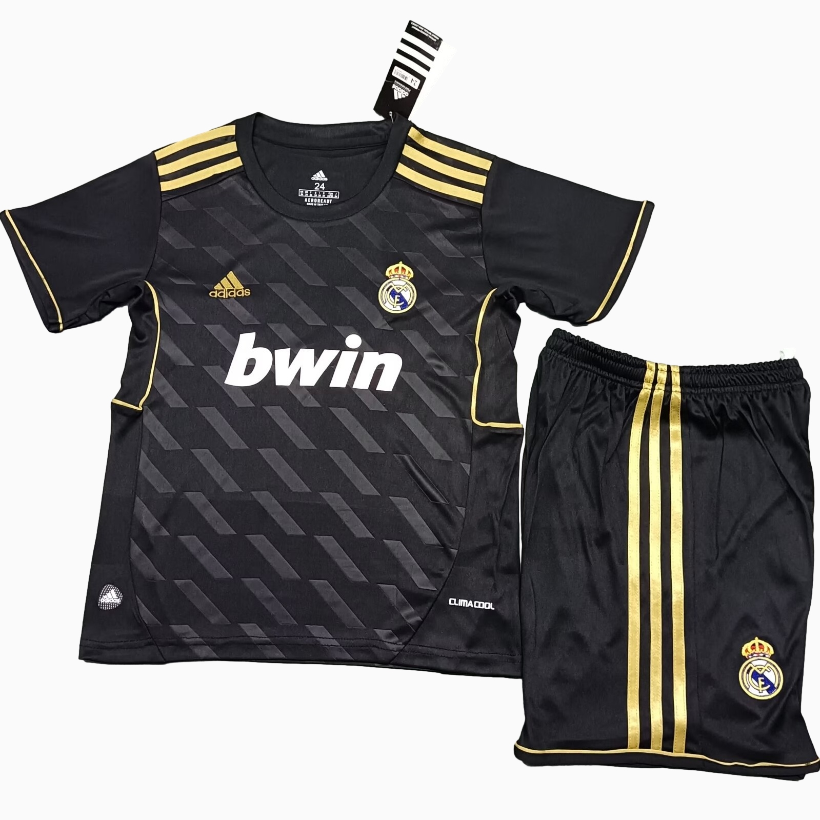 Retro Real Madrid 11-12 Away Stadium Kids Kit - Unitedfutballjersey