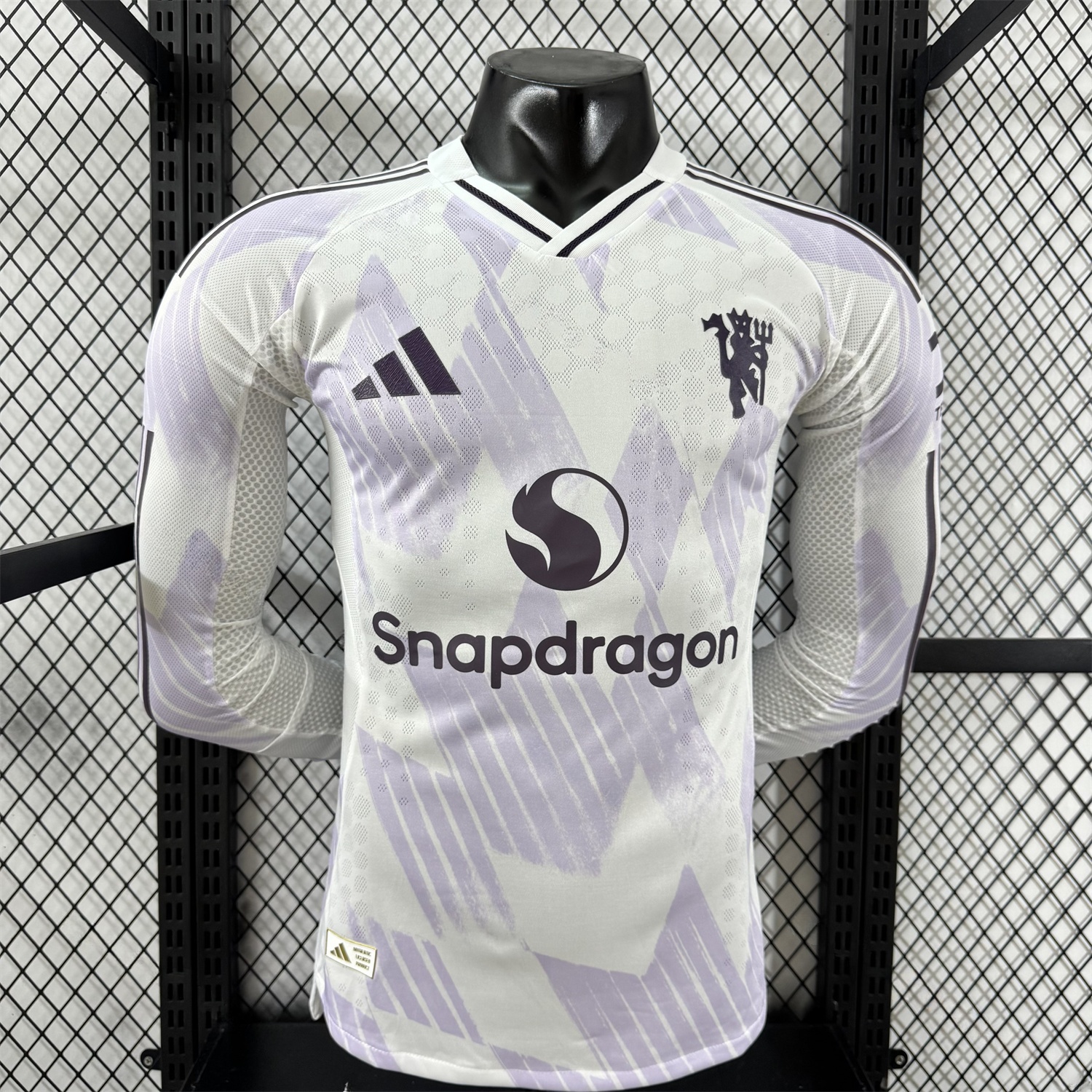 Manchester United 25-26 Away Long Sleeves Jersey - Player Version - Unitedfutballjersey