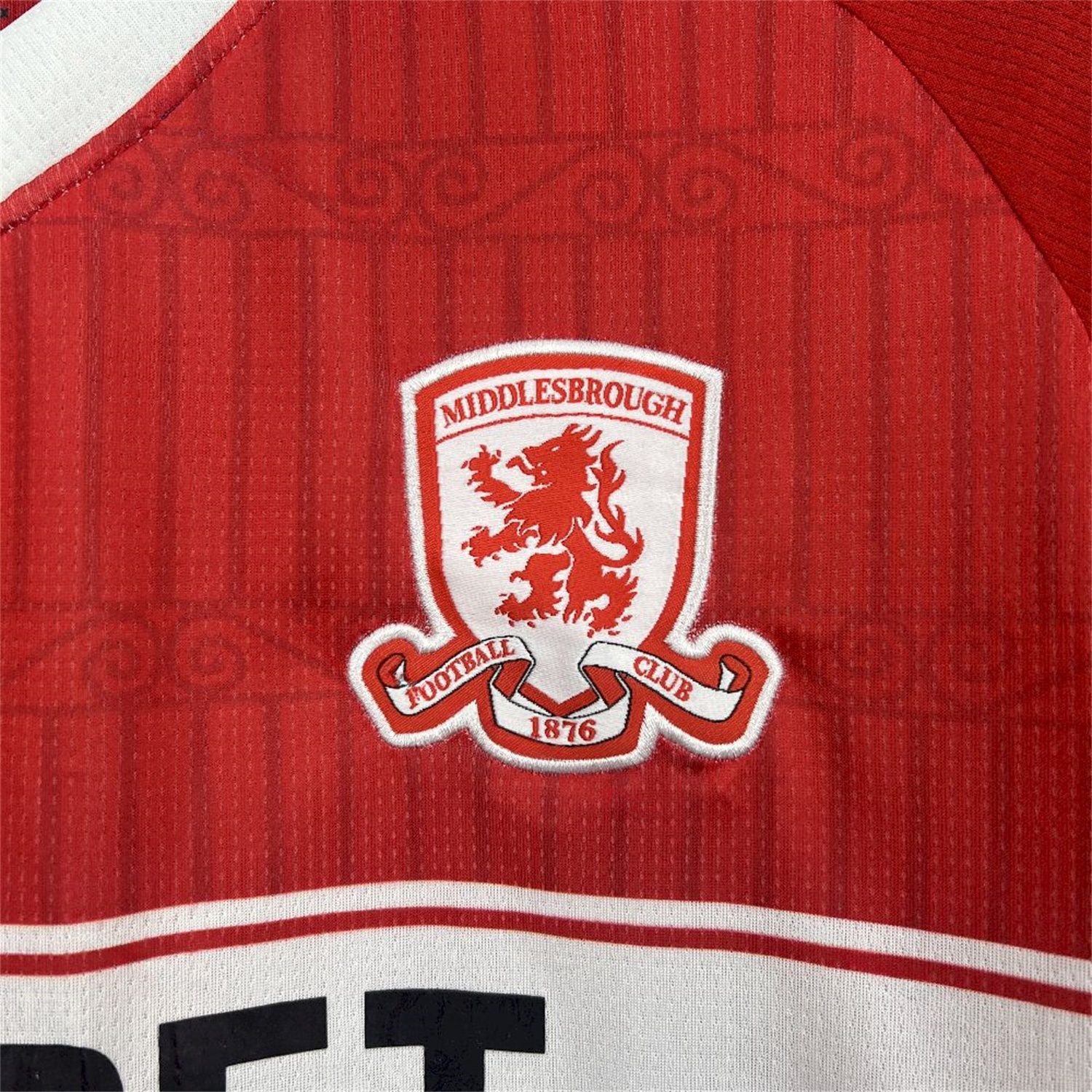 Middlesbrough 25-26 Home Jersey - Fans Version - Unitedfutballjersey