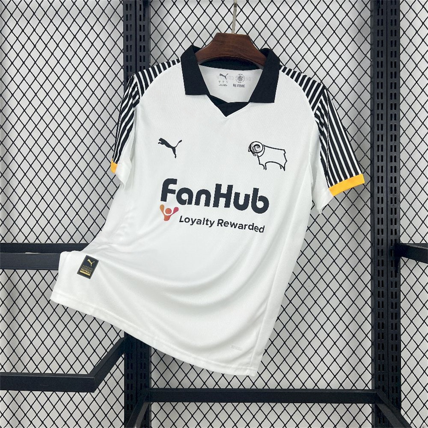 Derby County 25-26 Home Jersey - Fans Version - Unitedfutballjersey