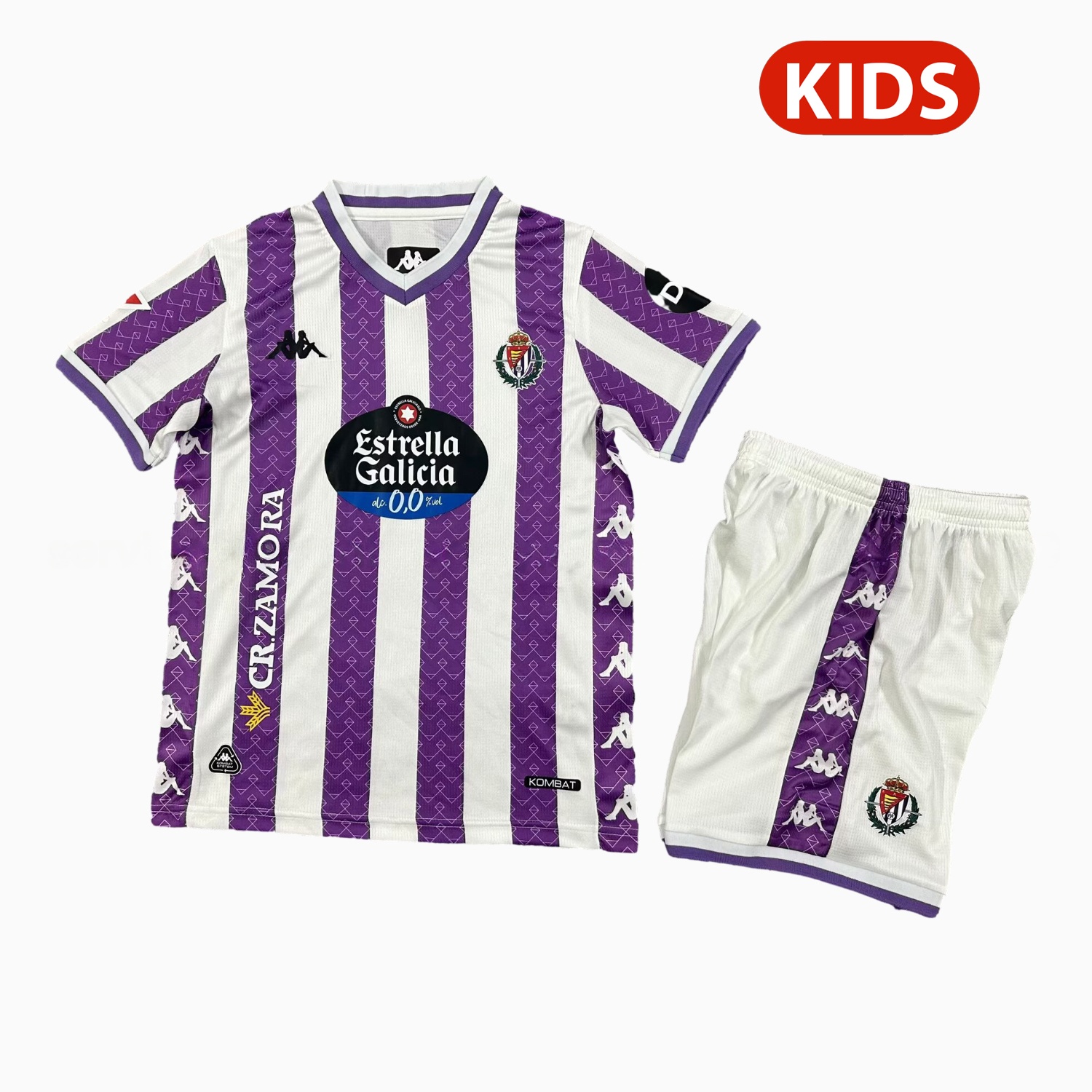 Real Valladolid 25-26 Home Kids Kit - Unitedfutballjersey