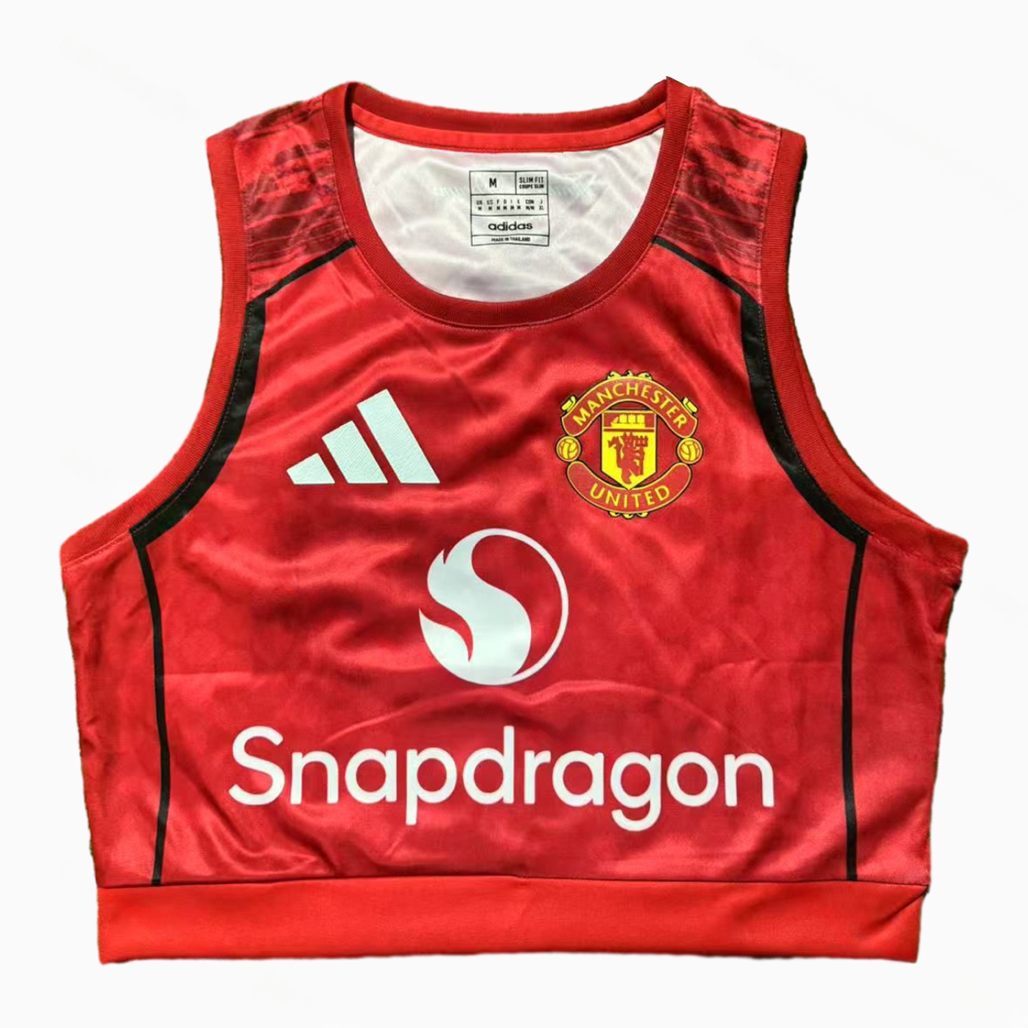 Women's Manchester United 25-26 Home Yoga Vest - Unitedfutballjersey
