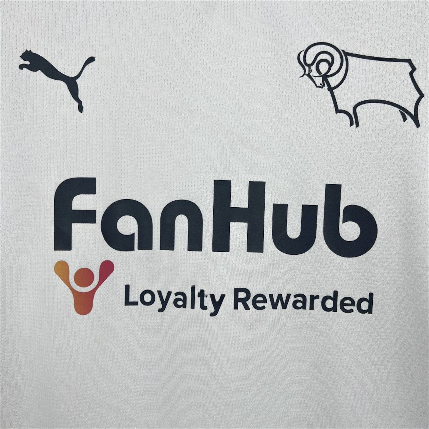 Derby County 25-26 Home Jersey - Fans Version - Unitedfutballjersey