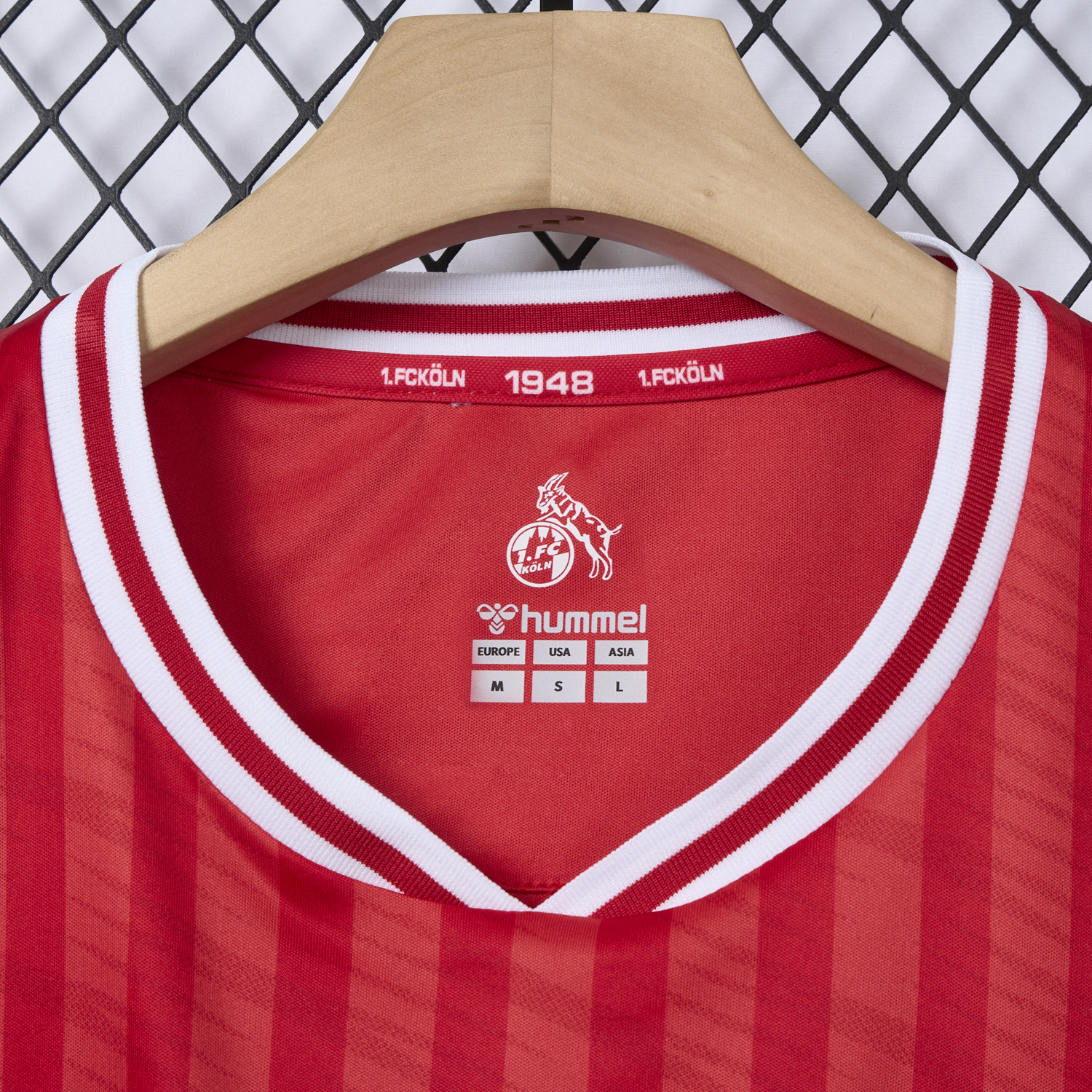 Köln 25-26 Away Red Jersey - Fans Version - Unitedfutballjersey