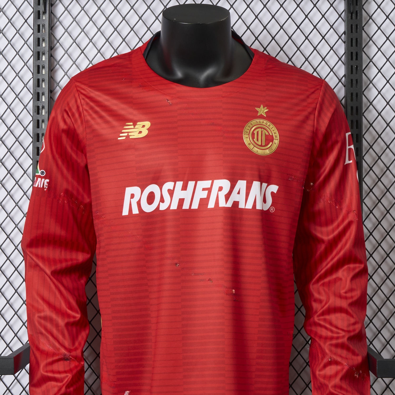 Toluca 25-26 Home Long Sleeves Jersey - Player Version - Unitedfutballjersey