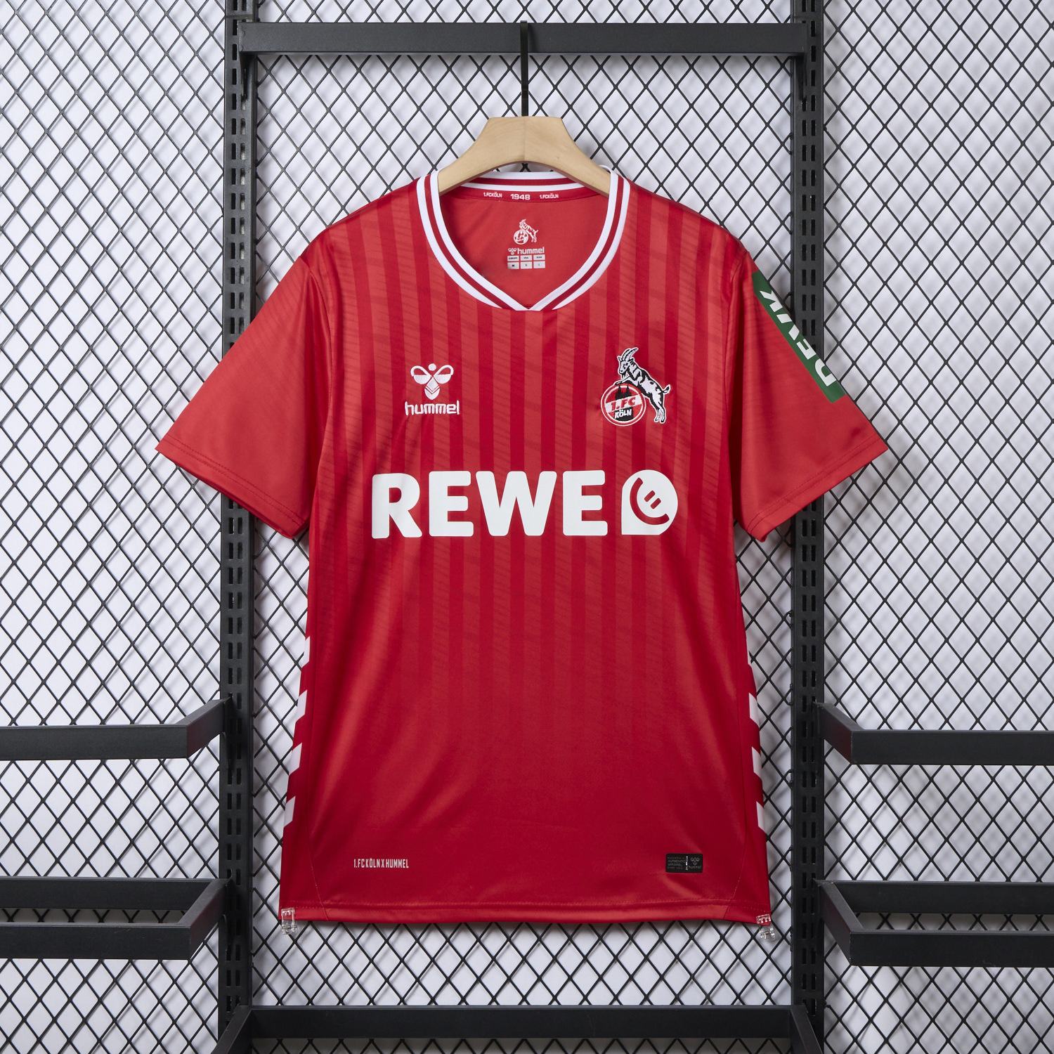 Köln 25-26 Away Red Jersey - Fans Version - Unitedfutballjersey