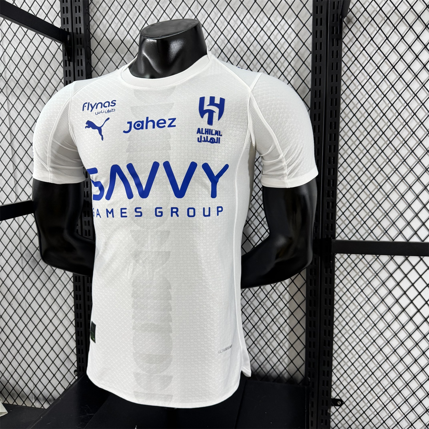 Al Hilal Riyadh Crescent 25-26 Away Jersey With Chest Sponsor - Player Version - Unitedfutballjersey